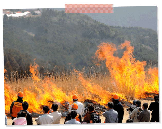 イベント詳細・生石山 山焼き